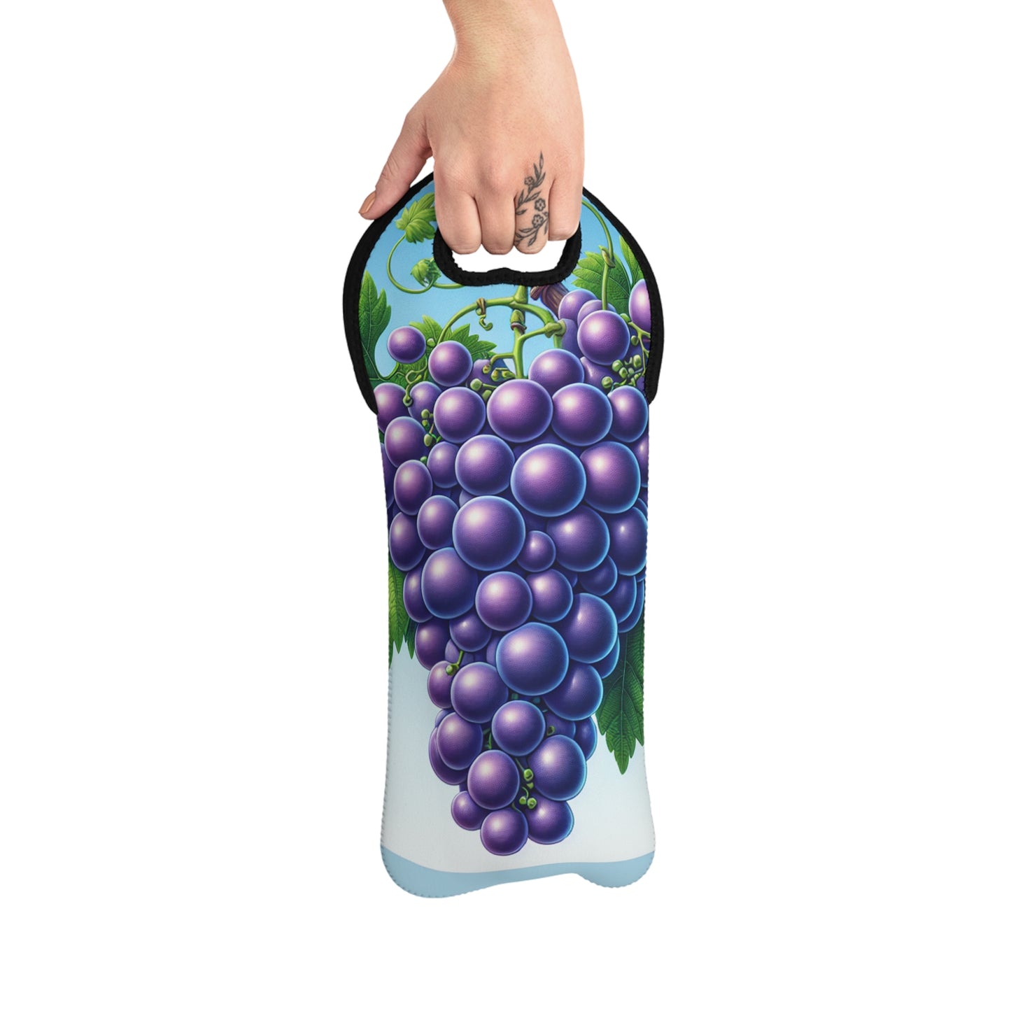 Elegant Grapevine Wine Tote Bag