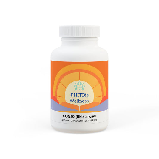 CoQ10 (Ubiquinone) Supplement (30 Capsules)