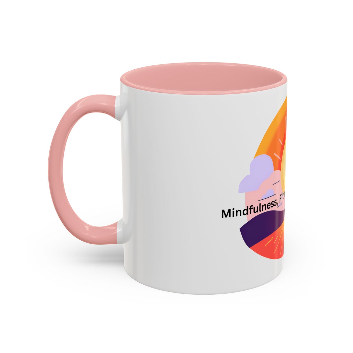 Wellness Sunset Accent Coffee Mug (11oz)