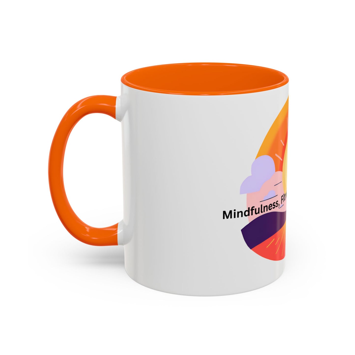 Wellness Sunset Accent Coffee Mug (11oz)