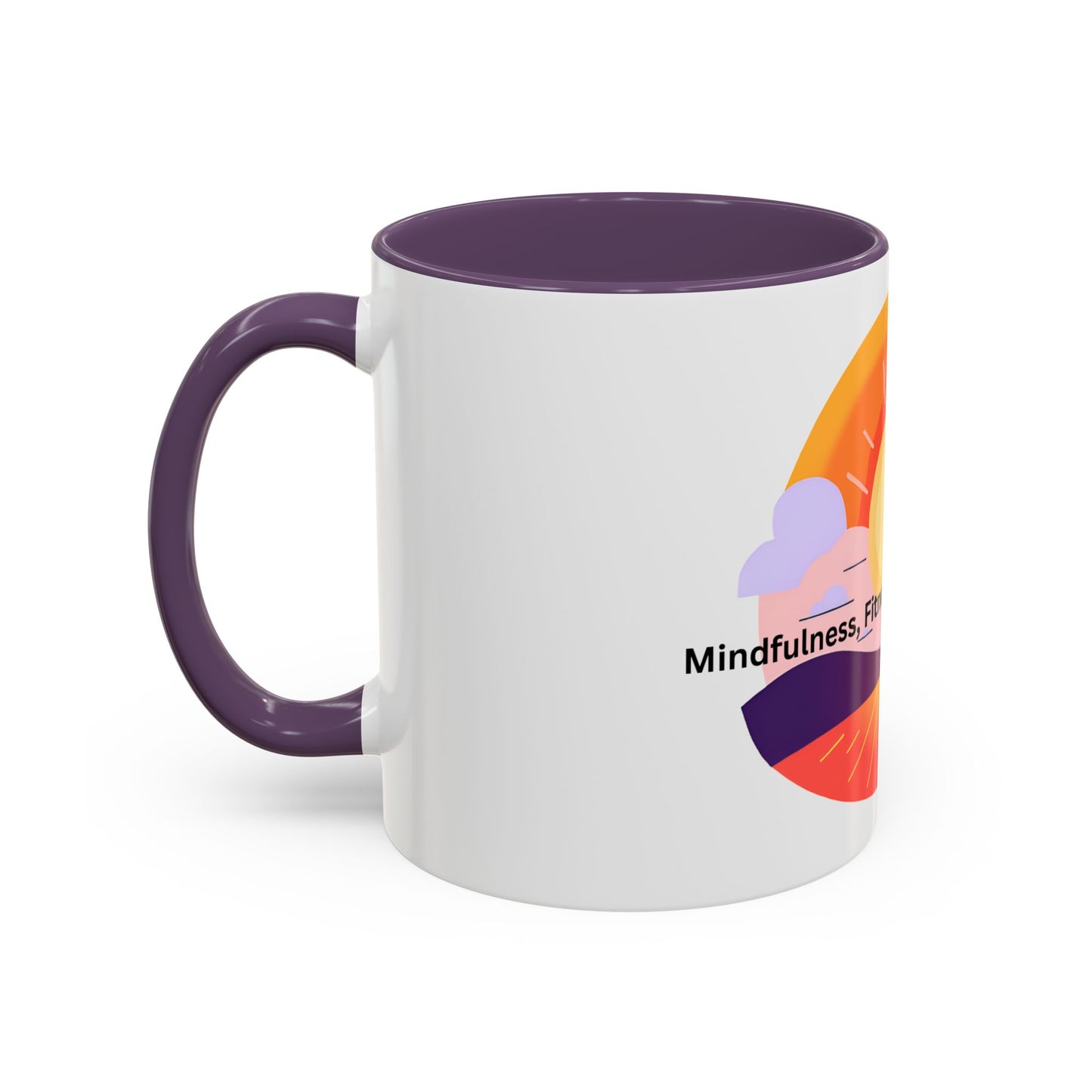 Wellness Sunset Accent Coffee Mug (11oz)